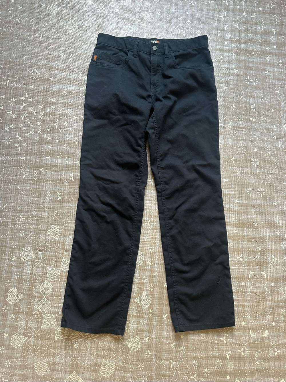 Timberland PRO Flex Black Work Pants with straight fit, 32x32